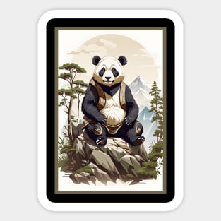 Wise Panda Sticker